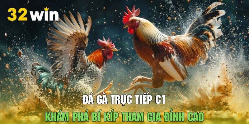 Áp dụng các bí kíp thắng lớn khi tham gia đá gà trực tiếp C1