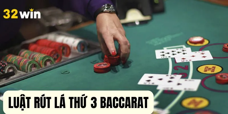 Quy định rút bài thứ 3 Baccarat như thế nào?
